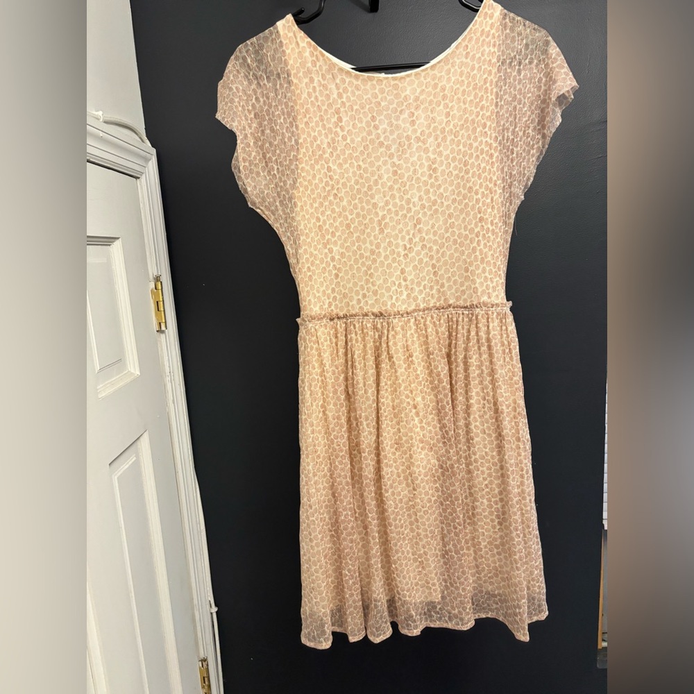 Anthropolgie Pink Dress